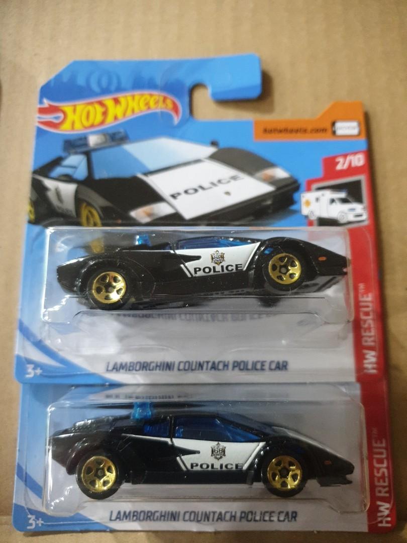 hot wheels lamborghini police