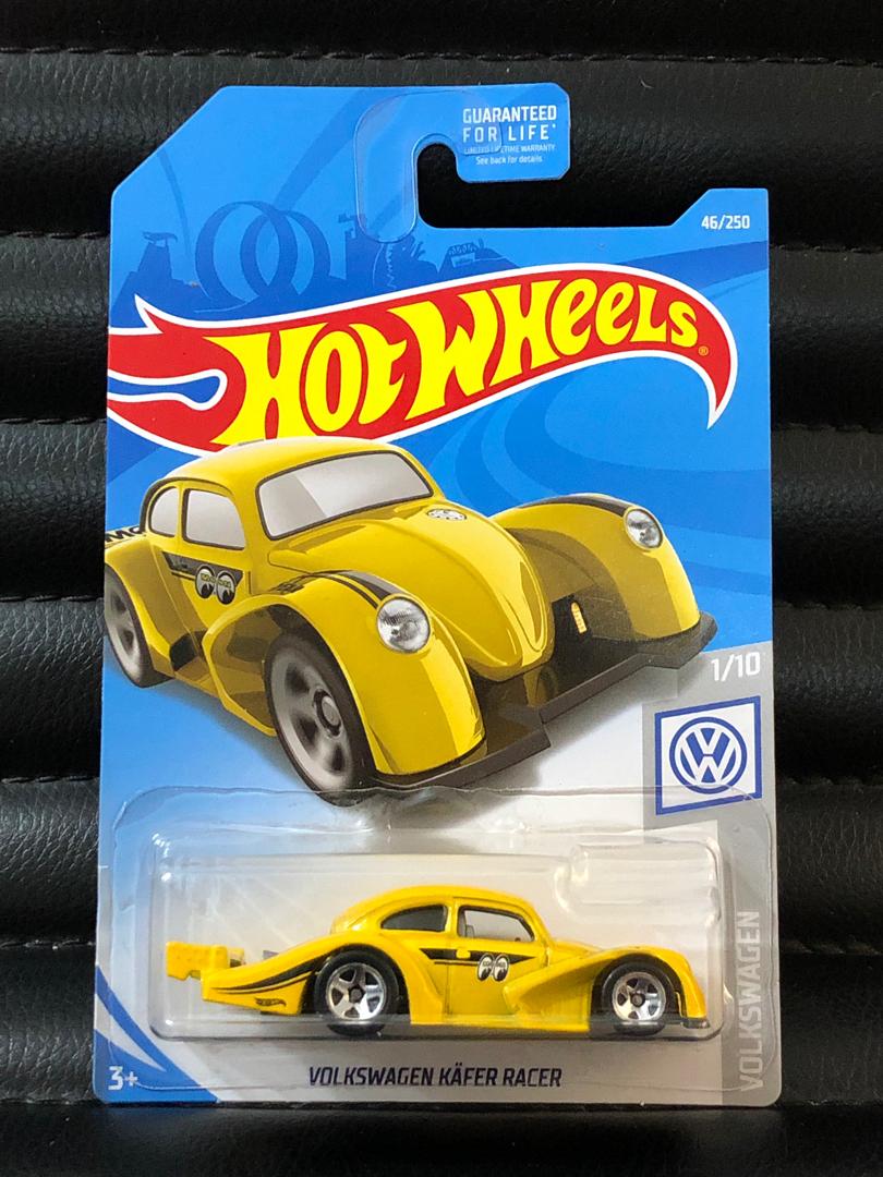 hot wheels volkswagen kafer racer yellow