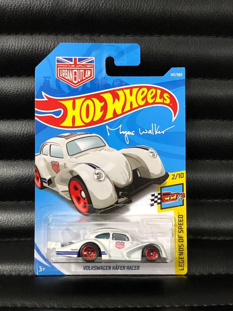 hot wheels volkswagen kafer racer white