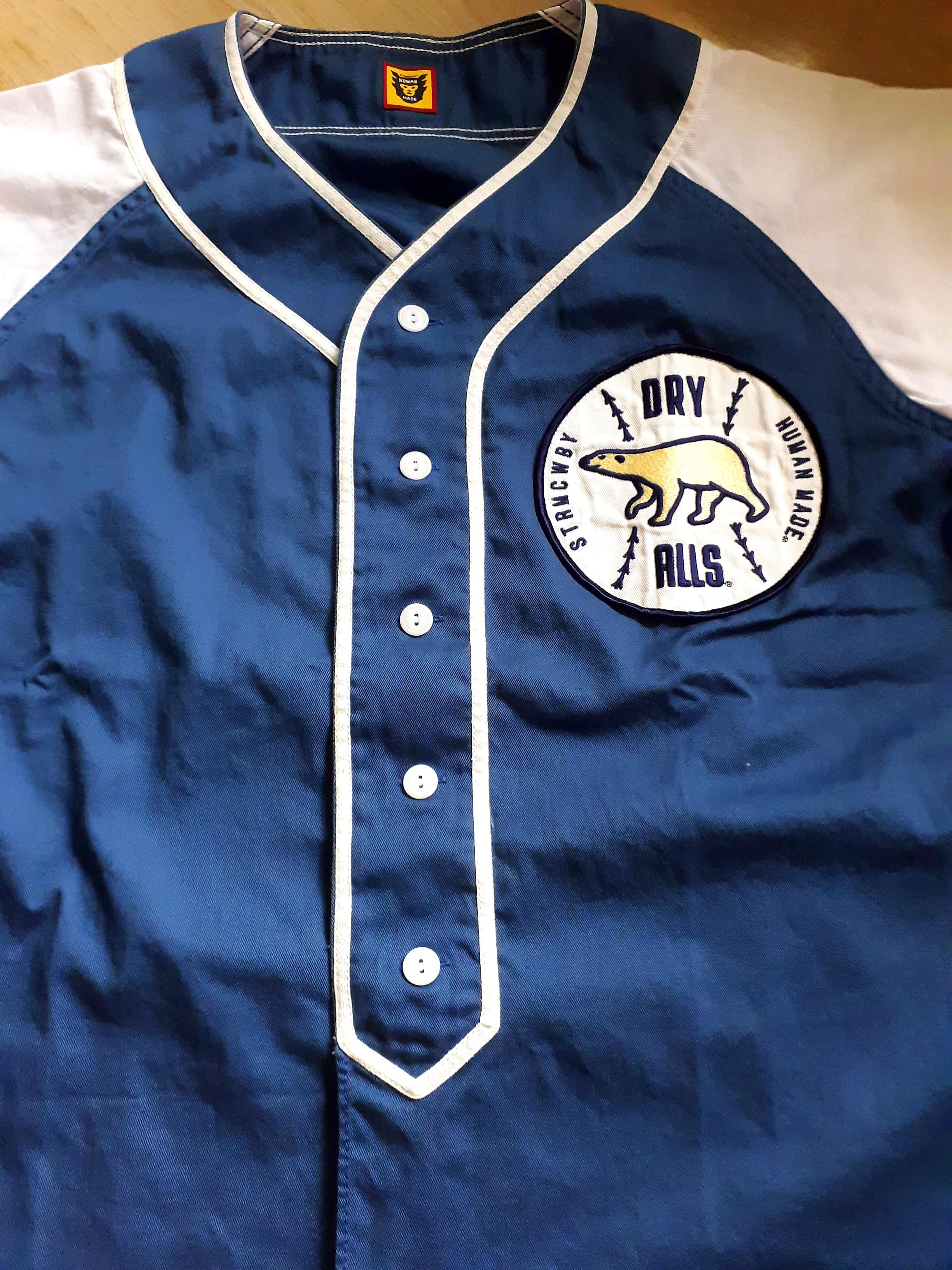 Human Made Baseball Shirt Men S Fashion Clothes Tops On Carousell