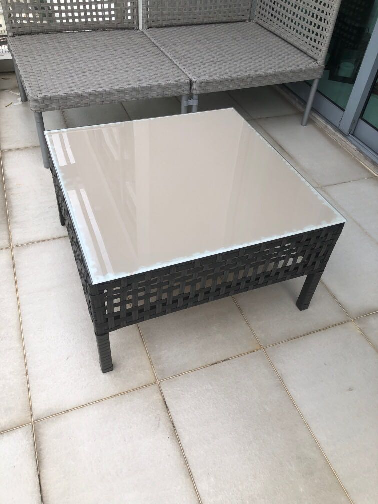 IKEA KUNGSHOLMEN outdoor coffee table, Furniture & Home Living