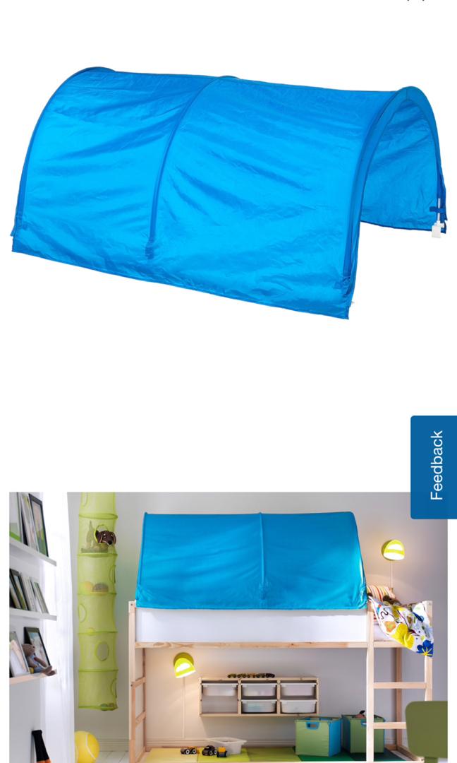 IKEA Kura Bed Tent, Babies & Kids, Baby Nursery & Kids Furniture, Kids