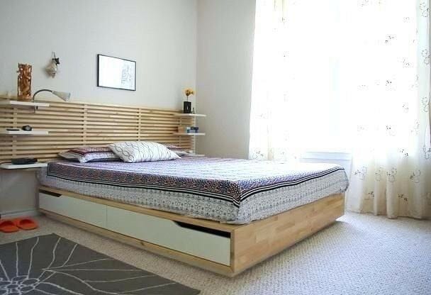 Ikea Mandal Bed With Storage Furniture, Mandal Bed Frame