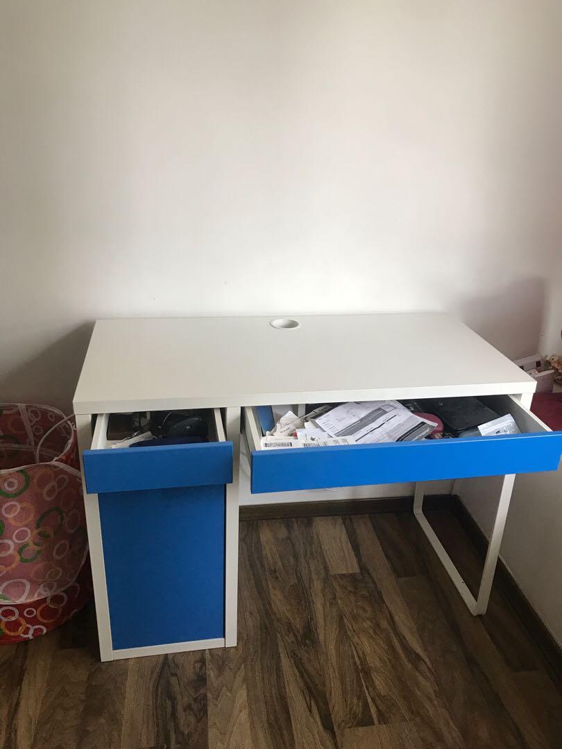 Ikea Micke Desk And Billy Bookcase Furniture Others On Carousell
