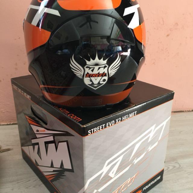 ktm street evo helmet