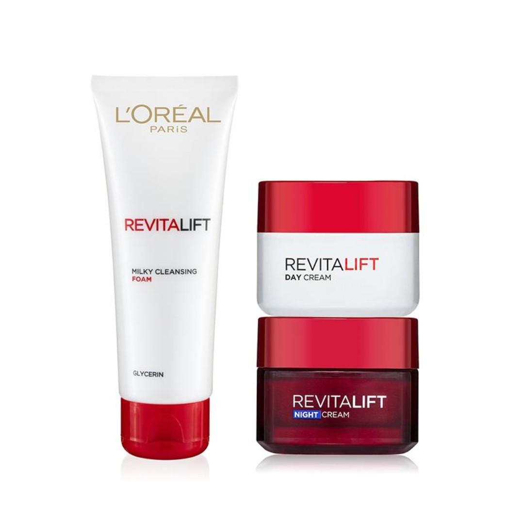 loreal face cream gift set