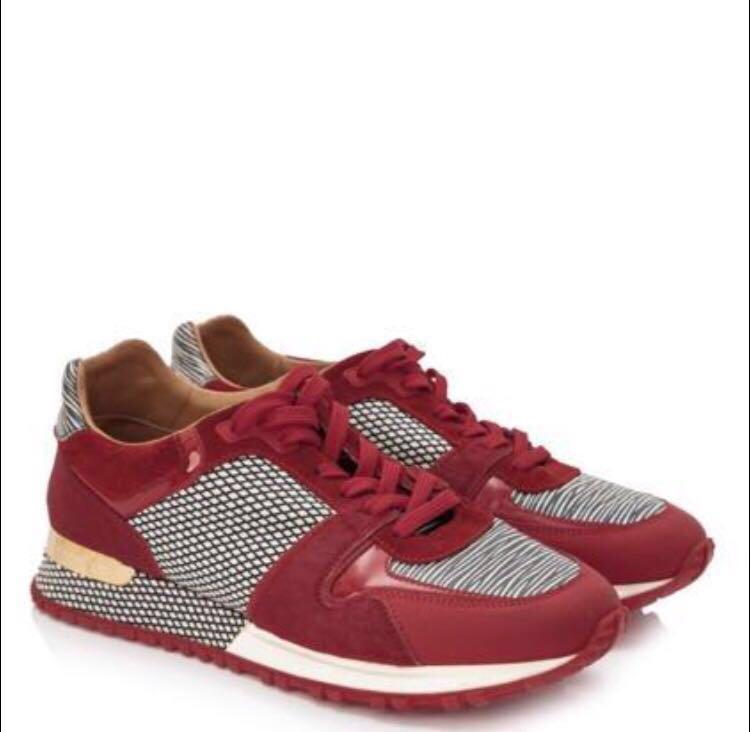 red luxury sneakers