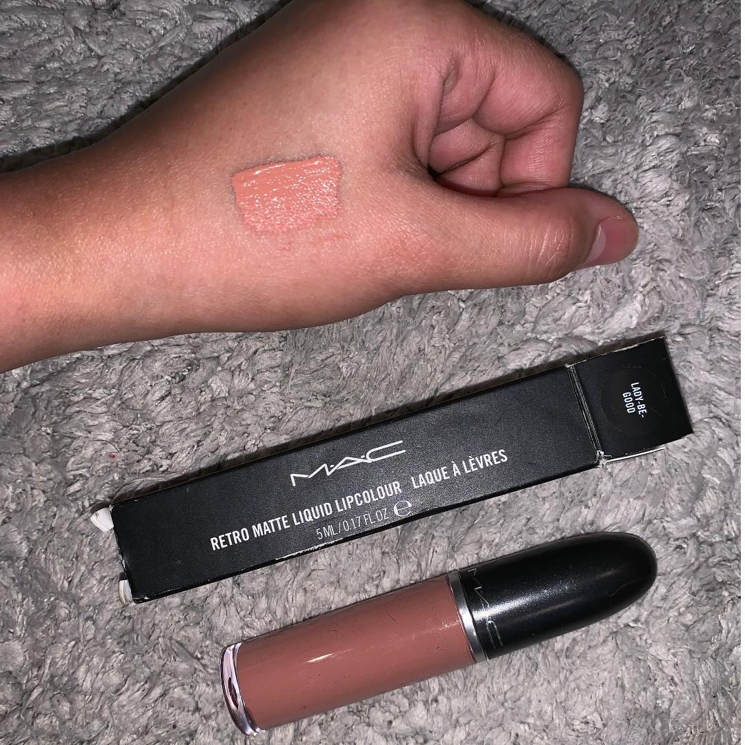 Mac Retro Matte Liquid Lip Color Lady Be Good On Carousell