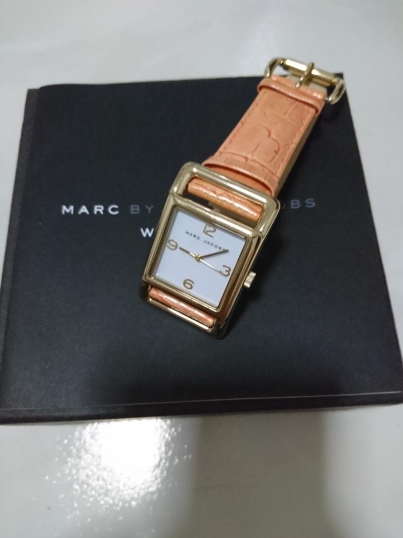 Marc Jacobs watch Leather Strap 30mm width MBM1102 Authentic