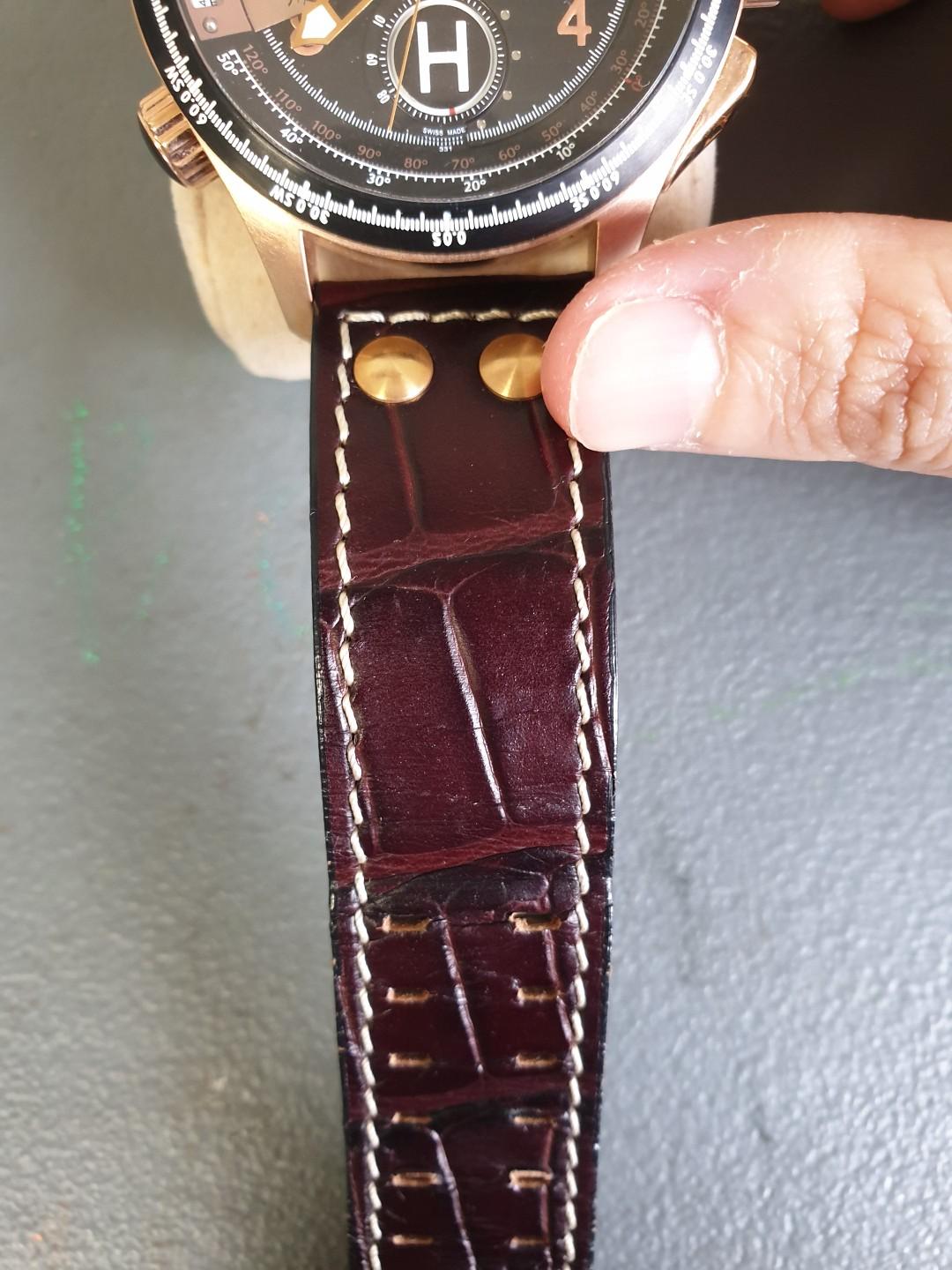 Mens Hamilton x copter rose gold rare Mobile Phones Gadgets Wearables Smart Watches on Carousell