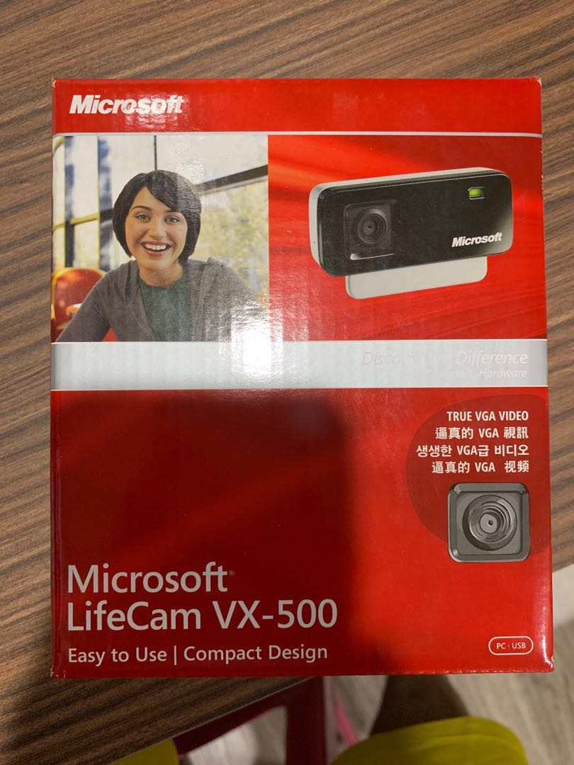 Entender salado Eh Microsoft Lifecam VX-500, Computers & Tech, Parts & Accessories, Software  on Carousell