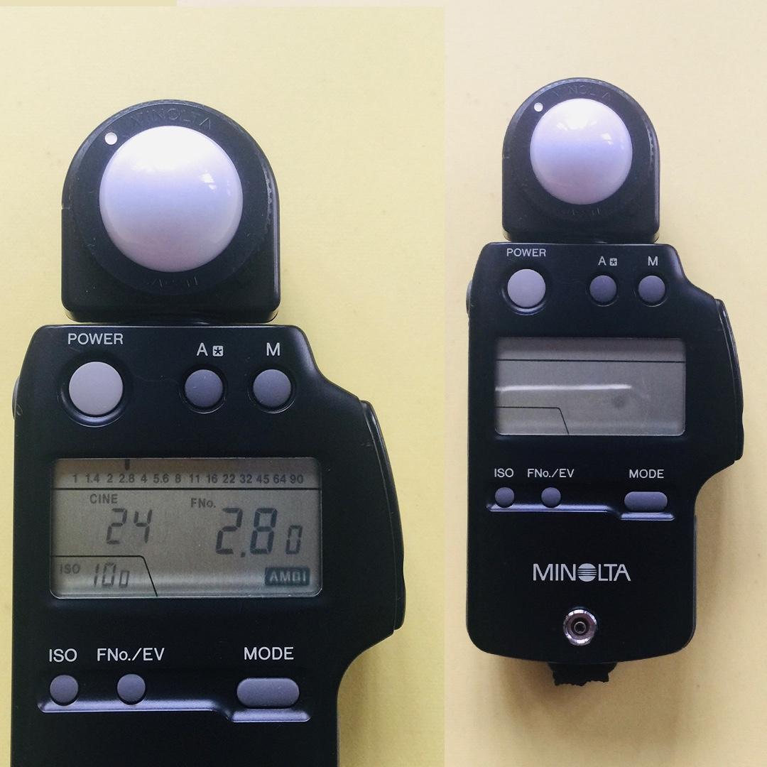 Minolta Auto Meter IV F Ambient / Flash Light Meter, Photography