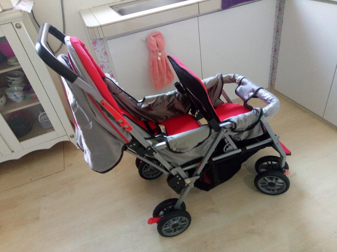 second hand twin stroller