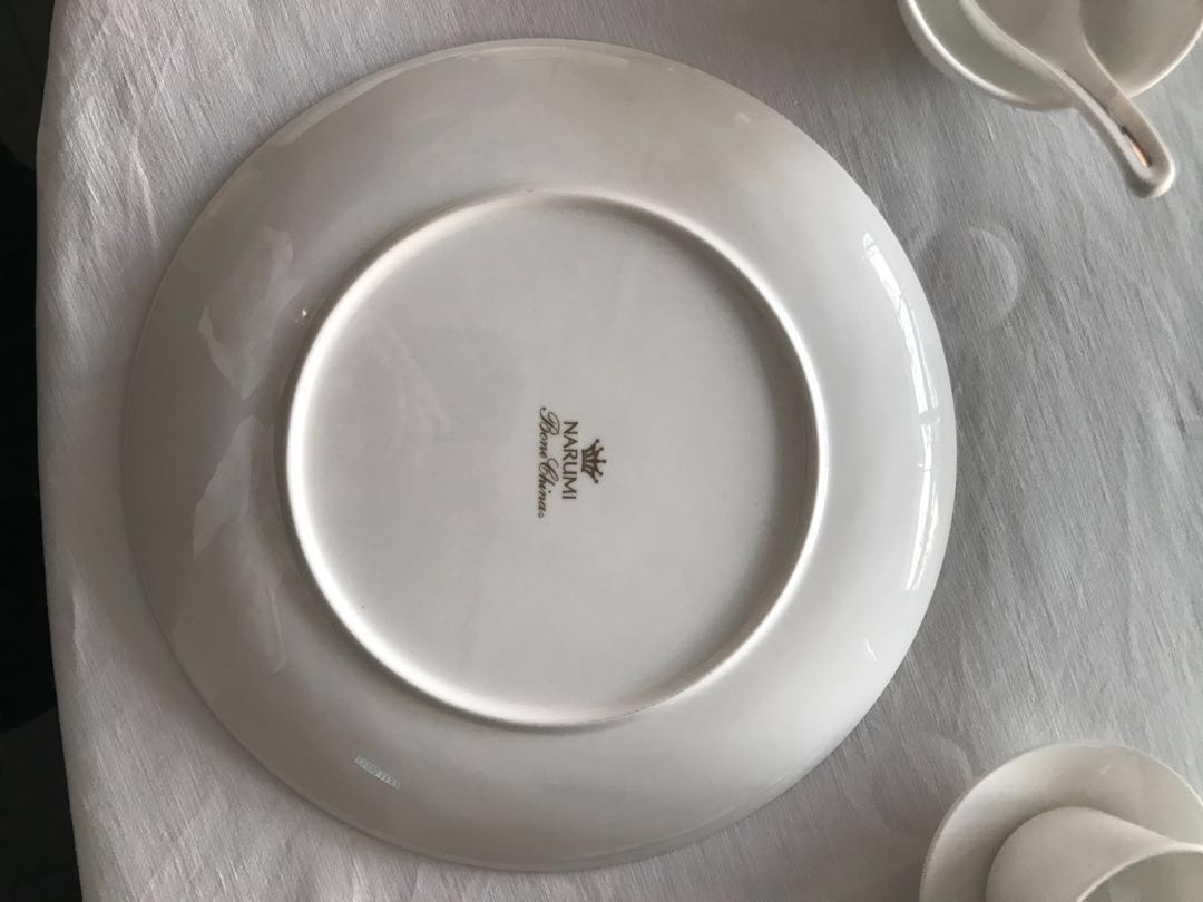 日本Narumi骨瓷餐碟Narumi bone china plate