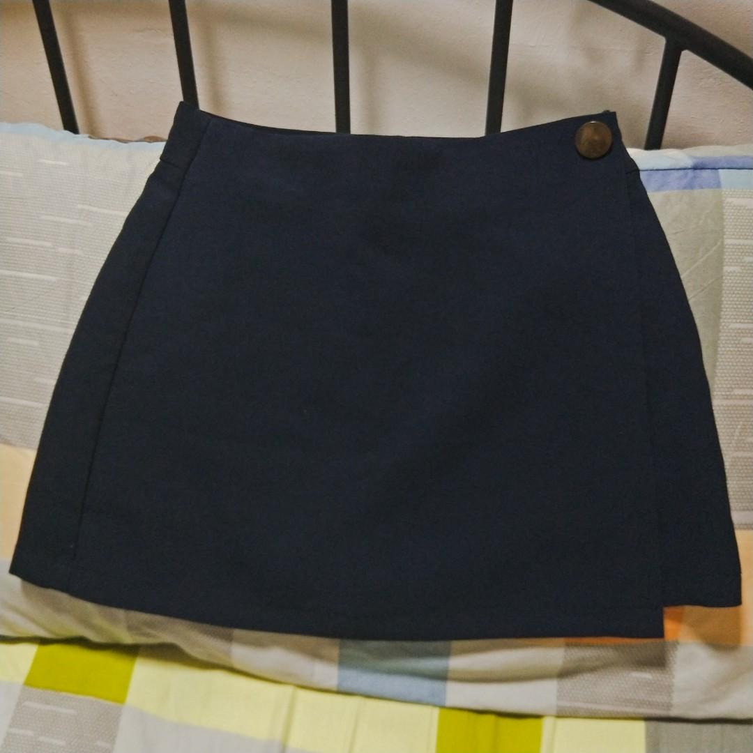 Navy blue skorts for women's clearance