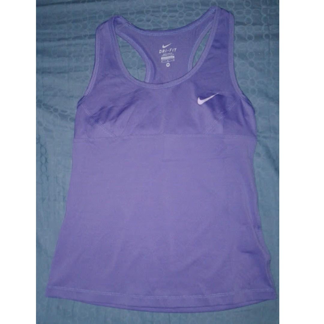 Purple nike tank top online