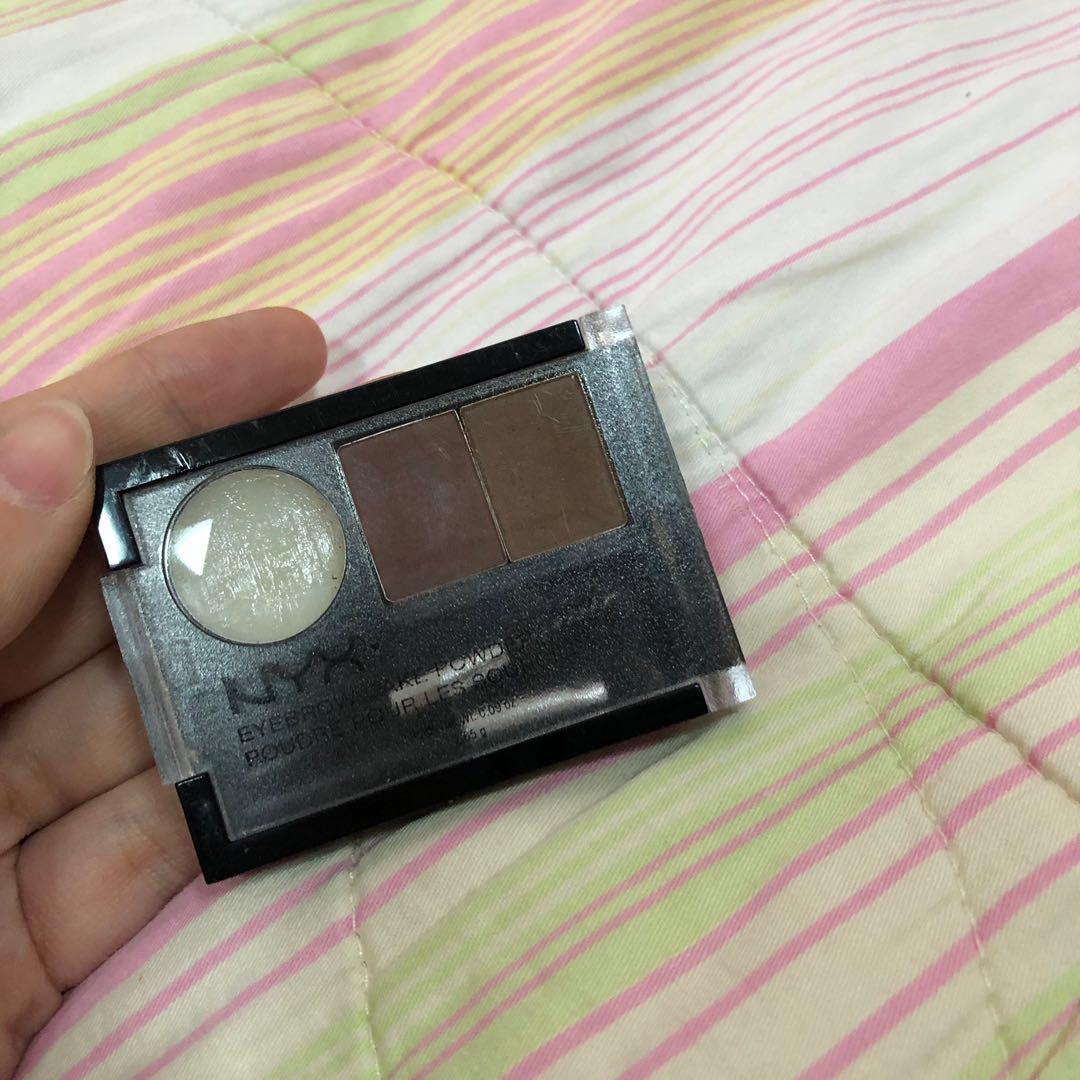 NYX Brow Powder and Wax (Category: Makeup) located in Quezon City. Submitted by envti (Listing ID 232903151, Image 2). Description: Really nice Rfs: too much brow powders Used twice and santized the wax #wincbtl.