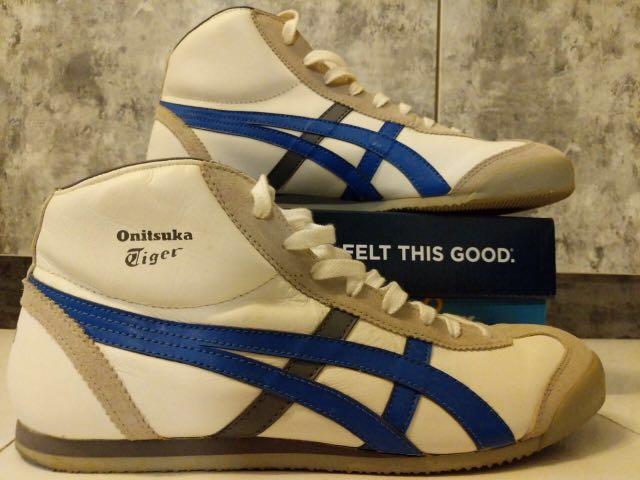 ONITSUKA Tiger (Category: Sneakers) located in Singapore. Submitted by sixrokusigma (Listing ID 232973510, Image 1). Description: Size: EU 42.5 / UK 8.5 / US 9.5 Brand: ONITSUKA tiger.