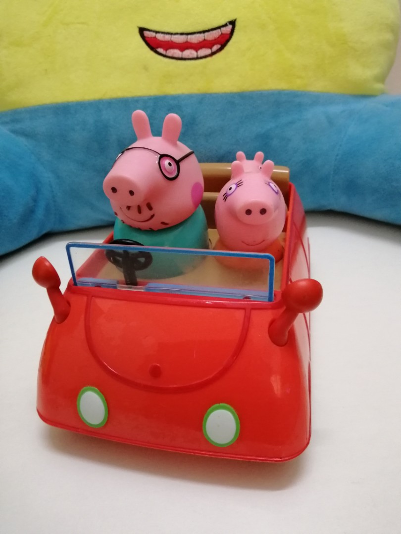 peppa pig drive and steer car toy