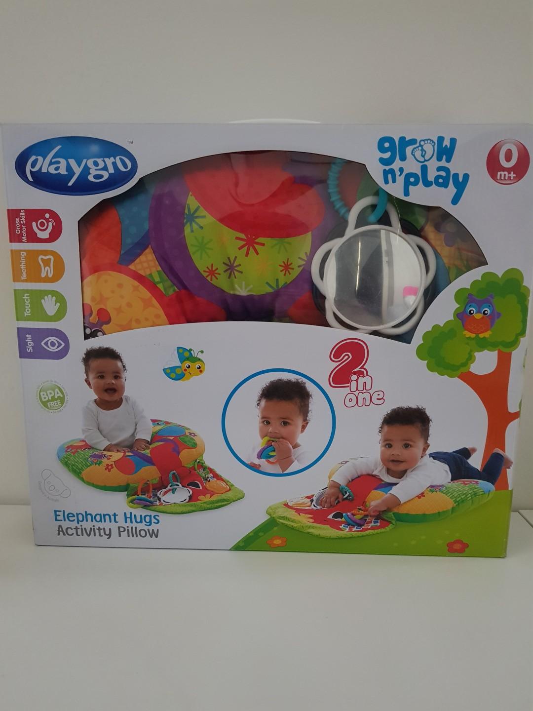 playgro activity pillow