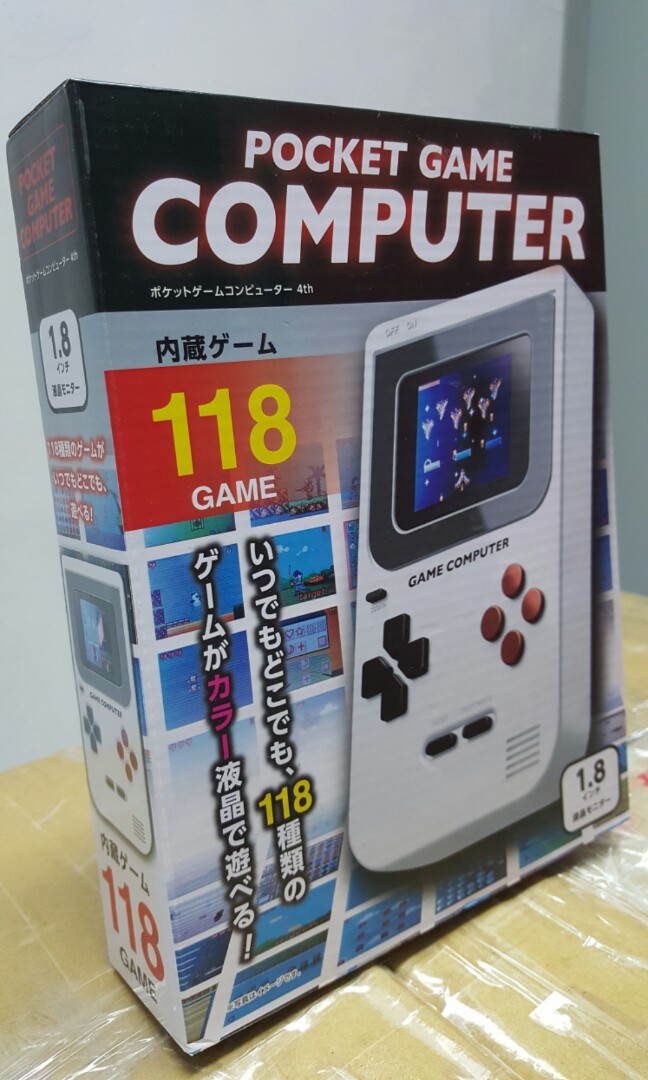 Pocket Game Computer (內附118隻games), 電子遊戲, 遊戲機配件, 遊戲週邊商品 - Carousell