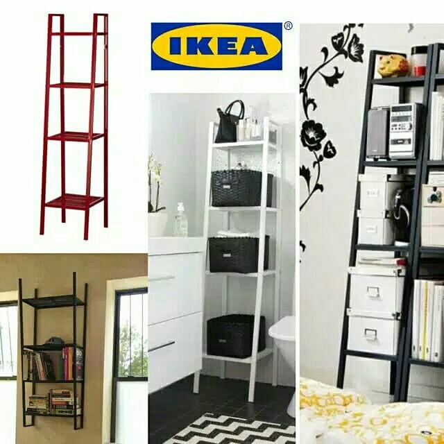 Rak Buku Ikea Lerberg Perabotan Rumah Di Carousell