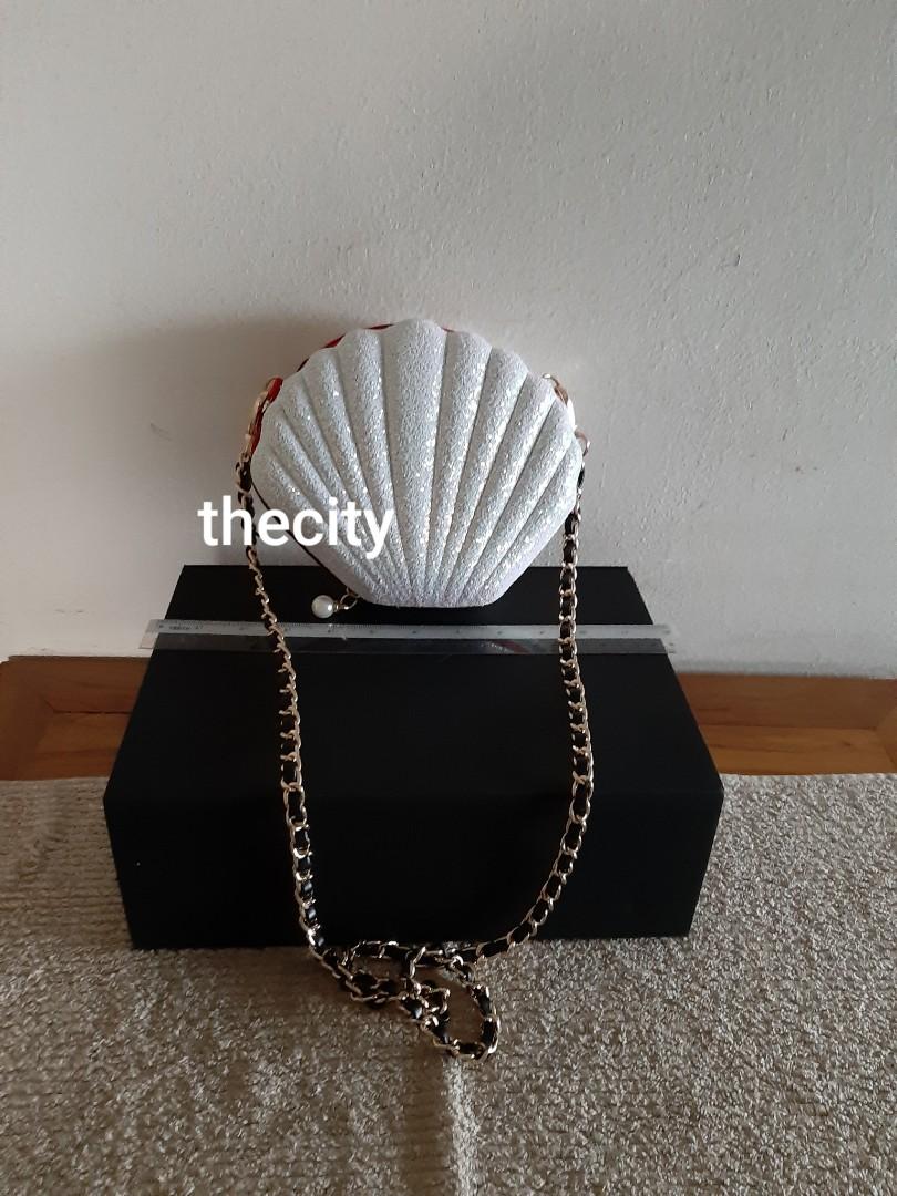 A Chanel VIP gift perspex 'pearl' shaped novelty bag, 20…