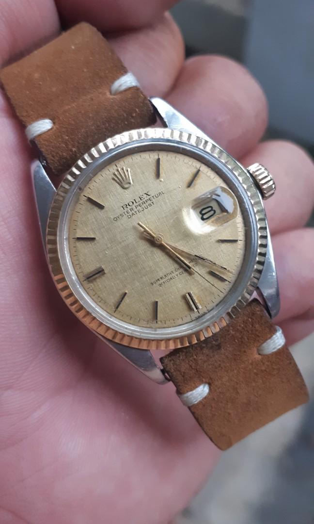 rolex 1601 linen dial