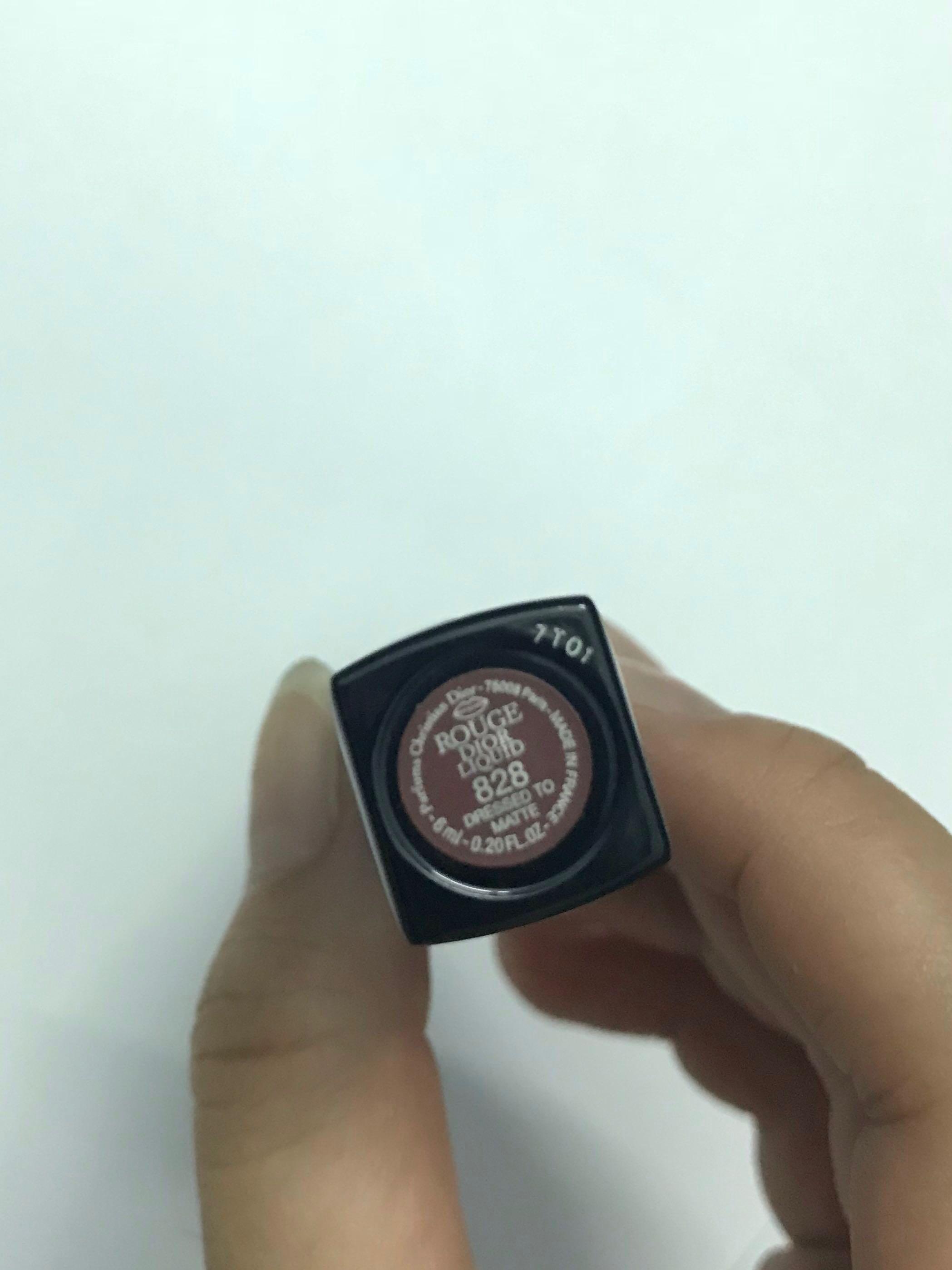 Dior top rouge 828