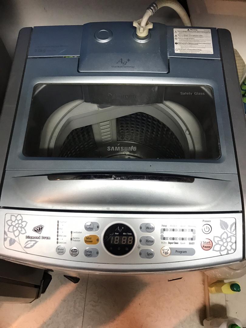 Samsung Ag+ Washing Machine, TV & Home Appliances, Washing Machines and Dryers on Carousell