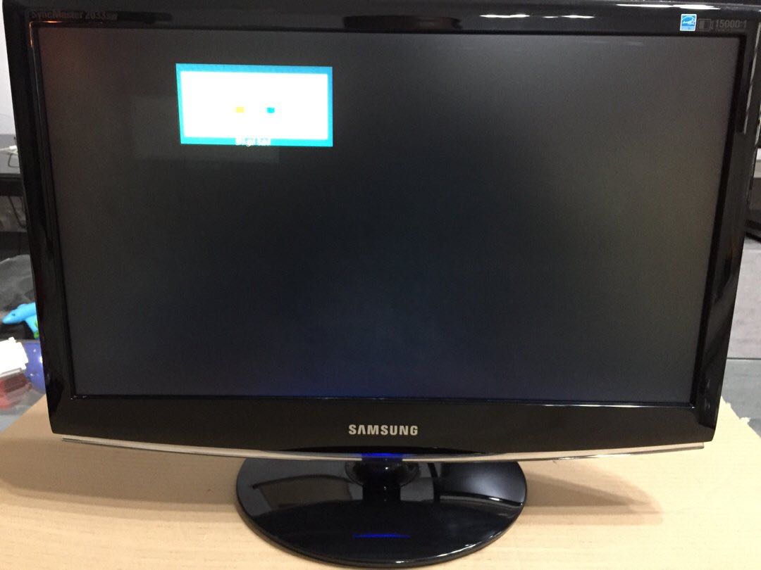 SAMSUNG Monitor LCD panorámico de 20 pulgadas 2033SW