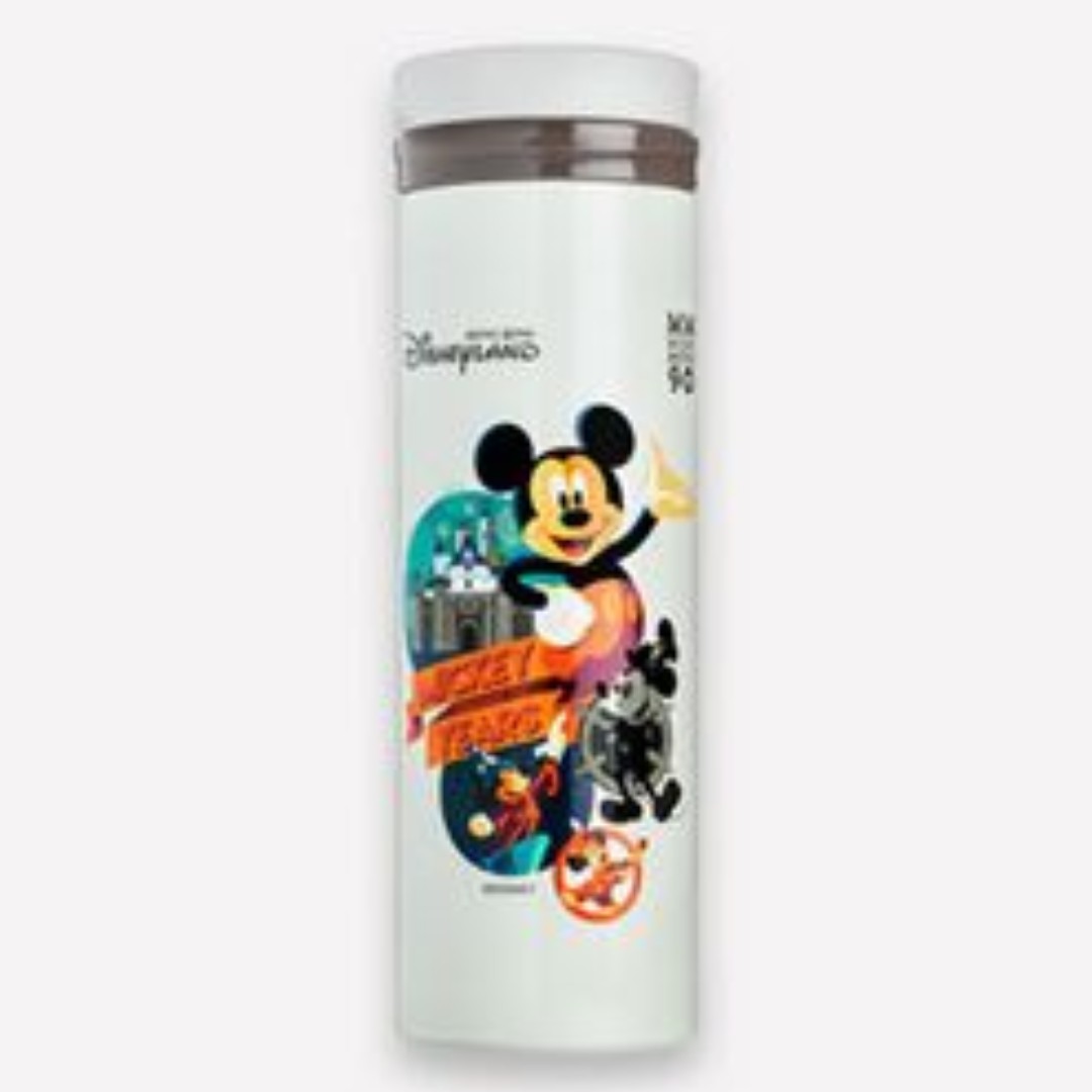 Disney Mickey Mouse Stainless Steel Water Bottle Disneyland
