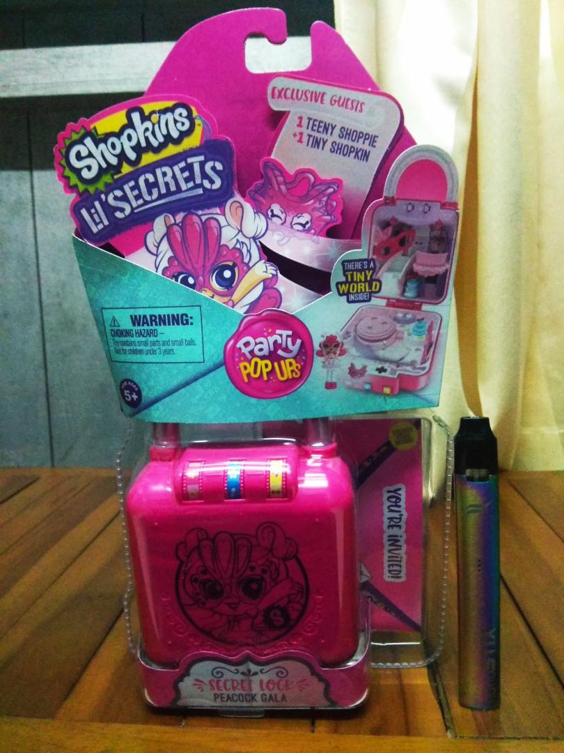 Shopkins lil secrets peacock hot sale gala