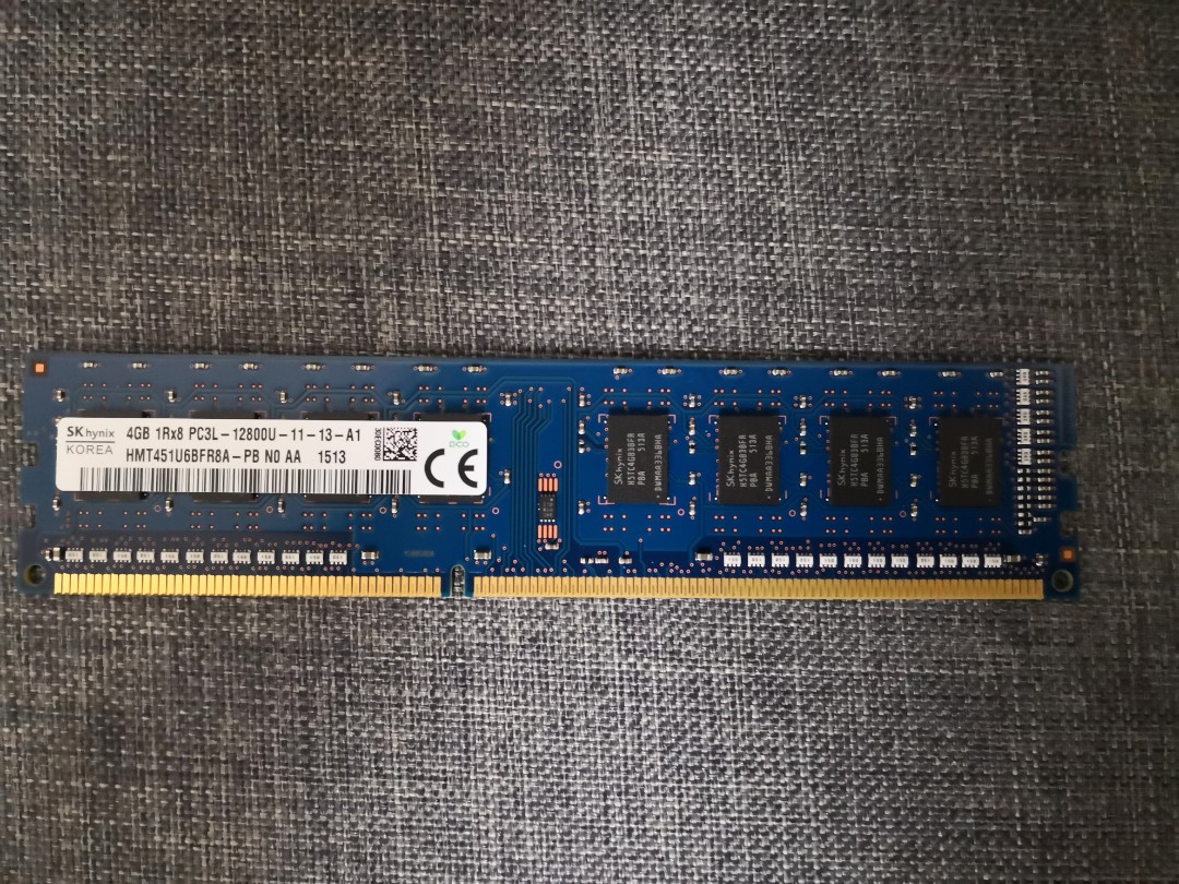 Sk hynix 4GB DDR3 RAM (HMT451S6BFR8A - PB), Computers & Tech, Parts ...