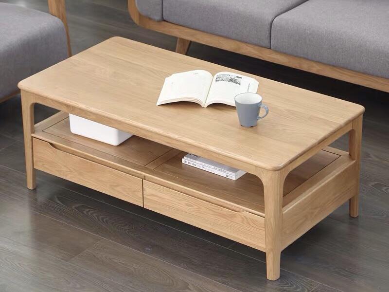 Solid wood coffee table (Category: Tables & Sets) located in Singapore. Submitted by sgeell (Listing ID 233094358, Image 2). Description: Used less than one year Well kept good condition To sell as Need to clear living room for children to play Self collection only.