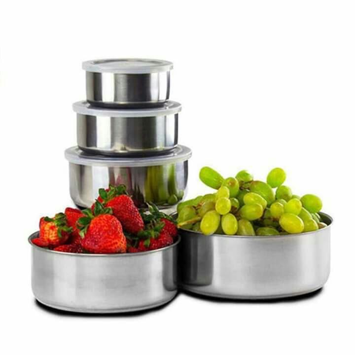 Stainless bowl (Category: Other Kitchenware & Tableware) located in Quezon City. Submitted by rigelsfashiononline (Listing ID 232992180, Image 2). Description: Stainless bowl 5n1.