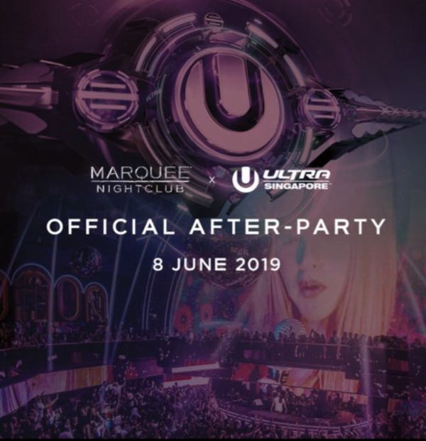 Tickets to official Ultra After Party at Marquee, Tickets & Vouchers