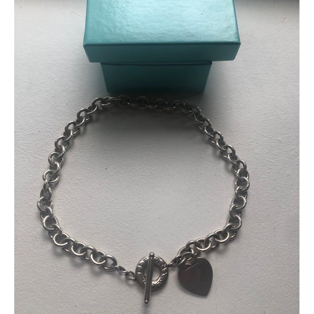 Tiffany toggle clasp necklace deals