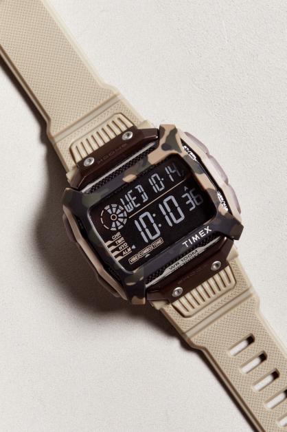Timex command shock cheap 54mm resin strap watch