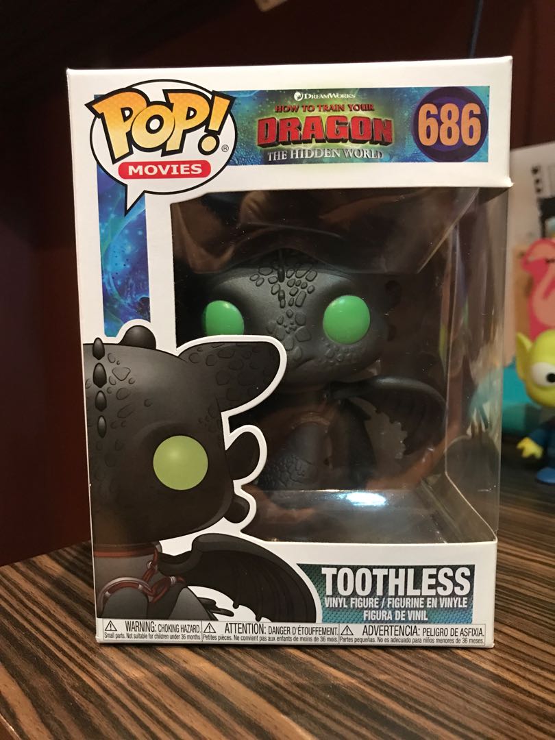 Toothless Funko Pop, Hobbies & Toys, Toys & Games on Carousell