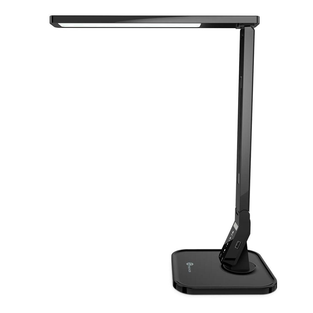 taotronics led desk lamp with memory function & usb charging port
