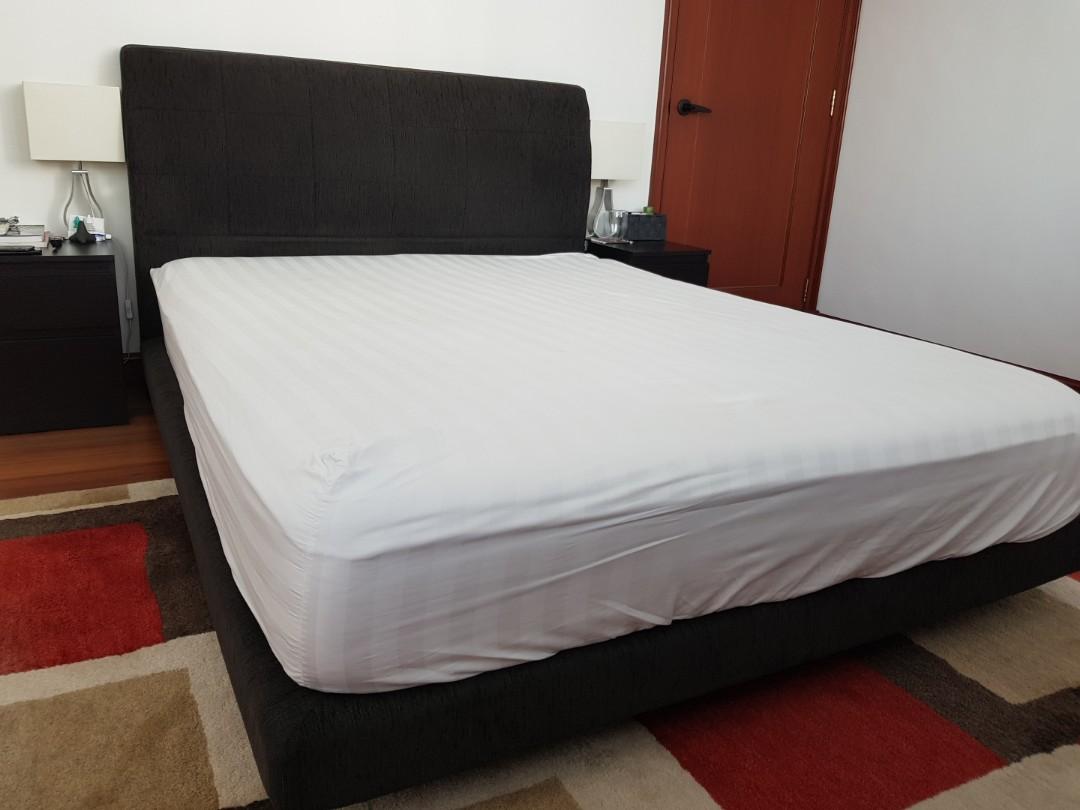 Uk Queen Size Bedframe And Mattress Furniture Beds Mattresses