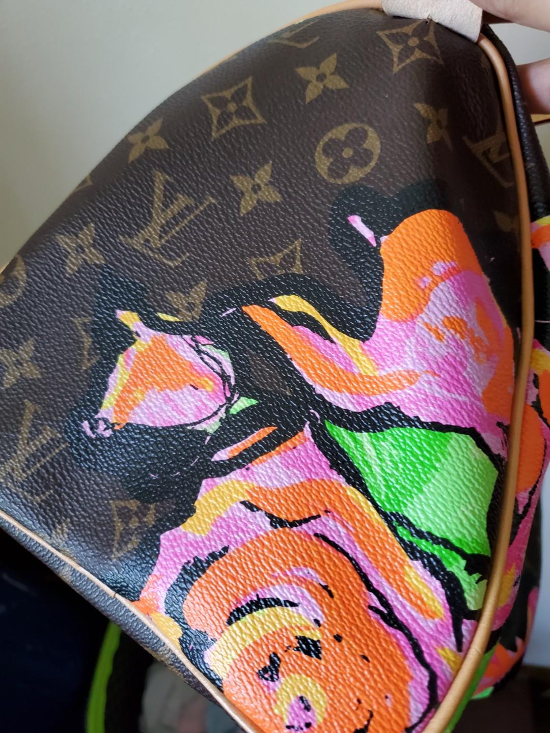 Louis Vuitton Stephen Sprouse Monogram Graffiti Roses Speedy 30 93lz41 –  Bagriculture