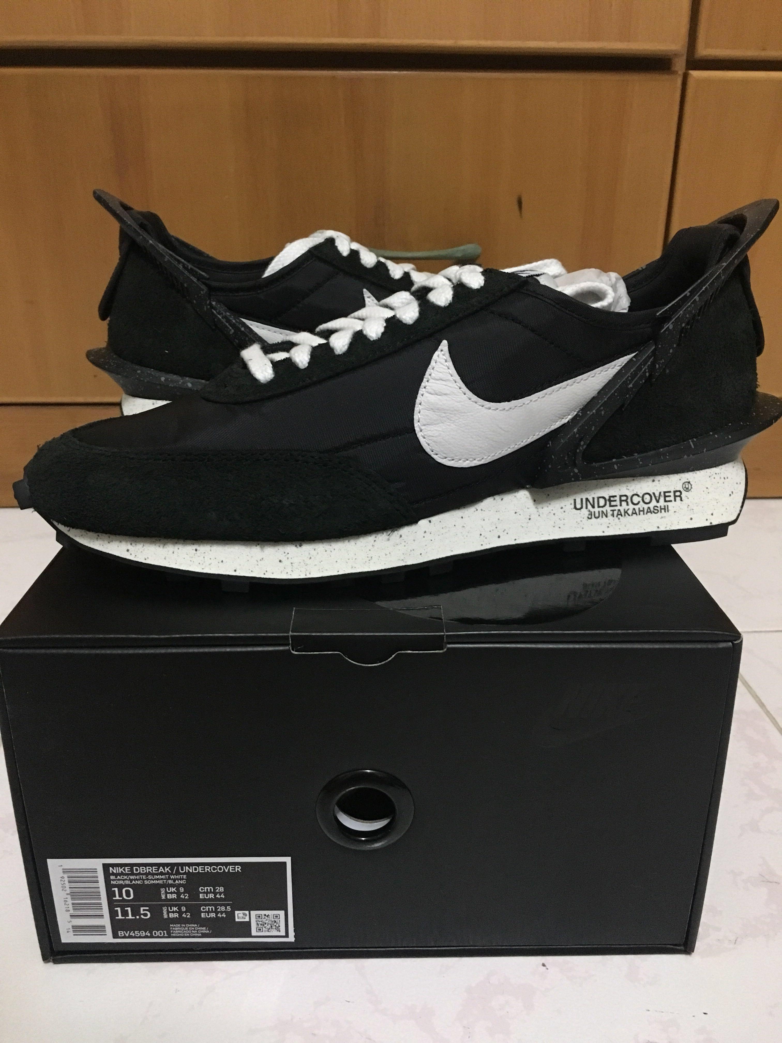 US 10 Undercover Nike Daybreak DBreak Black Carousell