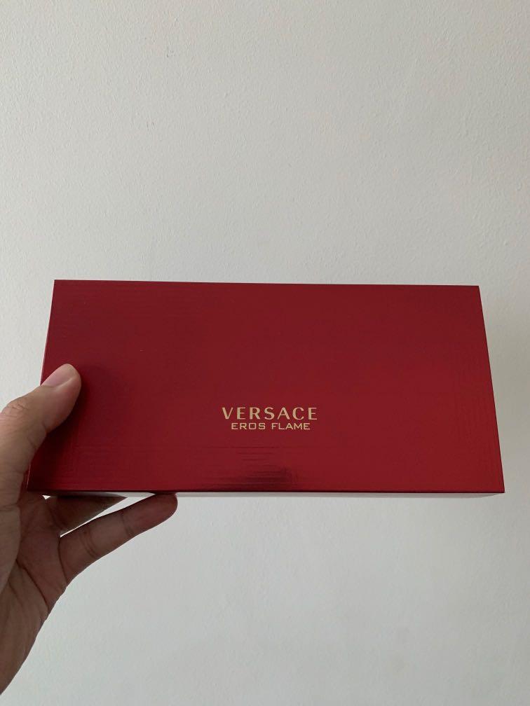 versace eros flame set