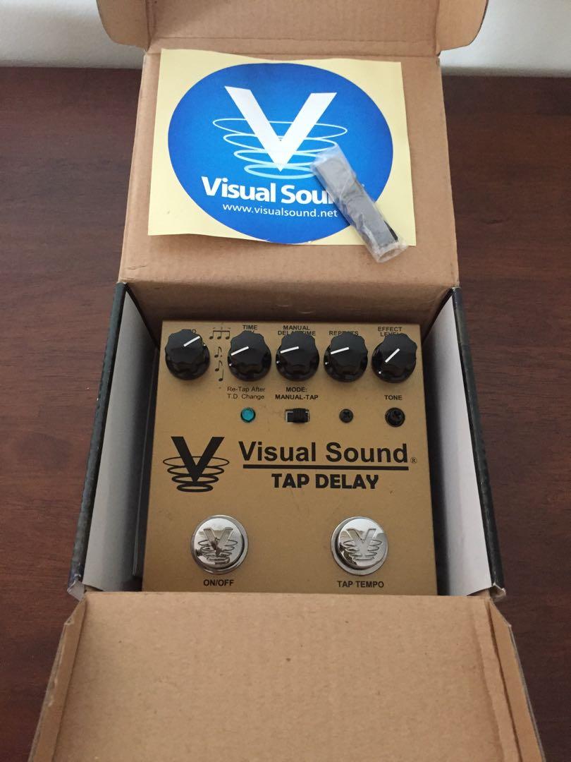 Visual Sound Tap Tempo Delay Pedal, Hobbies & Toys, Music & Media, Music Accessories on Carousell