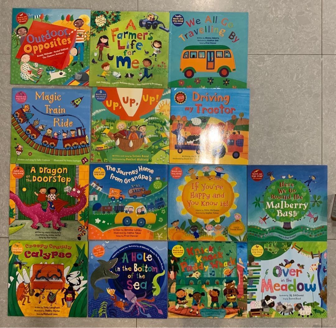 Watch & Sing Along by Barefoot Books, Hobbies & Toys, Books & Magazines