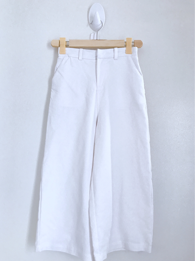 White square shop pants