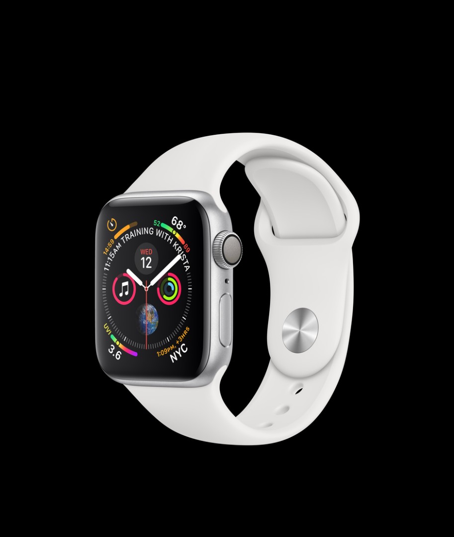 WTS: Silver Apple Watch Series 4 with LTE, Mobile Phones \u0026 Gadgets,  Wearables \u0026 Smart Watches on Carousell