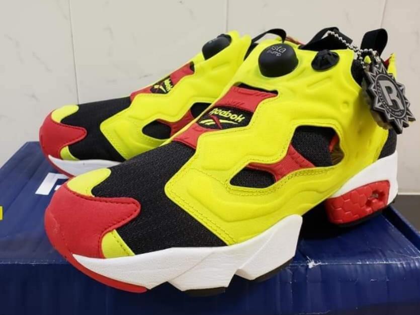 reebok instapump fury og citron